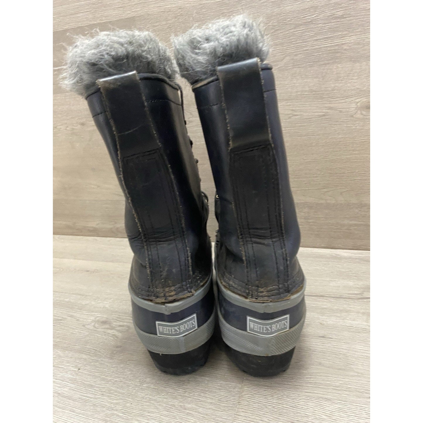 White’s Snow Cat Pac Boots Insulated Leather Rubber Mens 9 Arctic Expedition