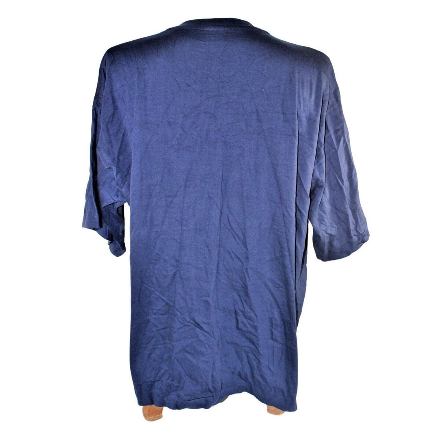 Jim Beam Bourbon Whiskey Single Stitch T Shirt Size XL Vintage 80s 90s Blue