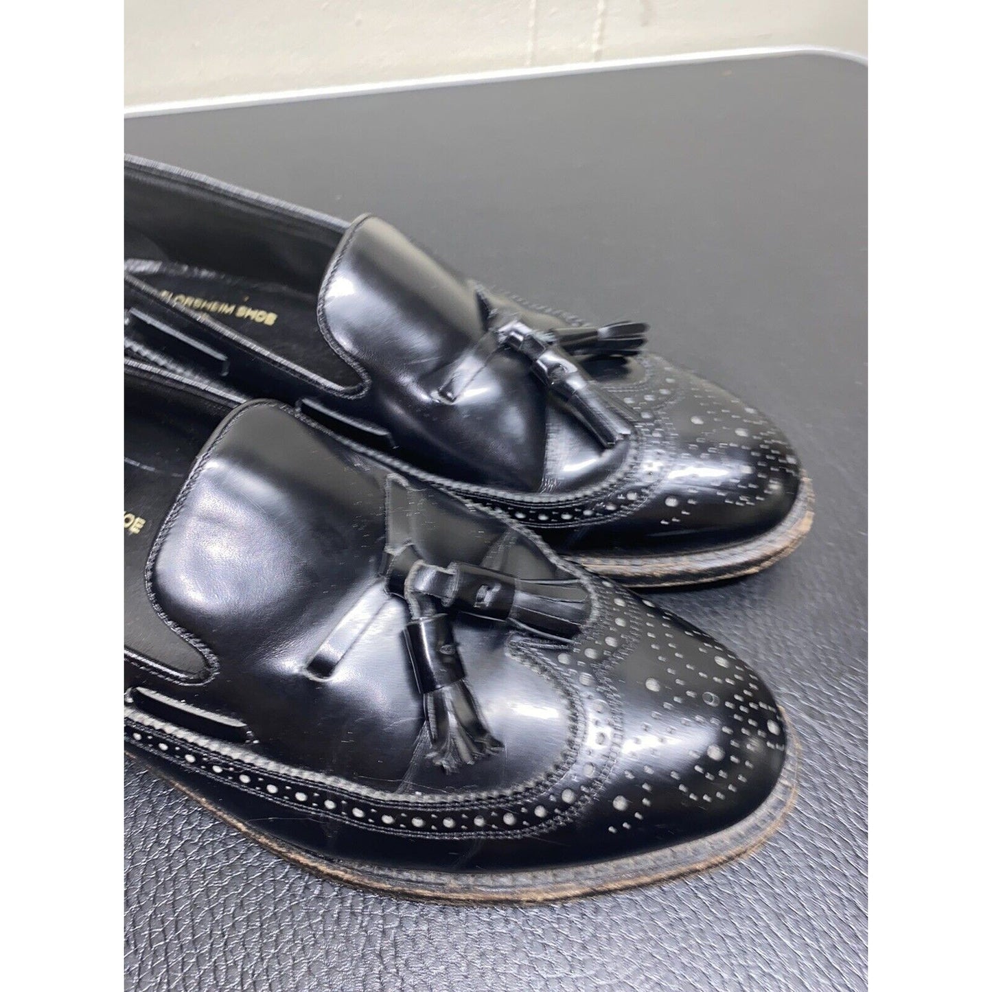 Florsheim Shoe Signature Collection Men’s Black Sz 8.5D Dress Shoes