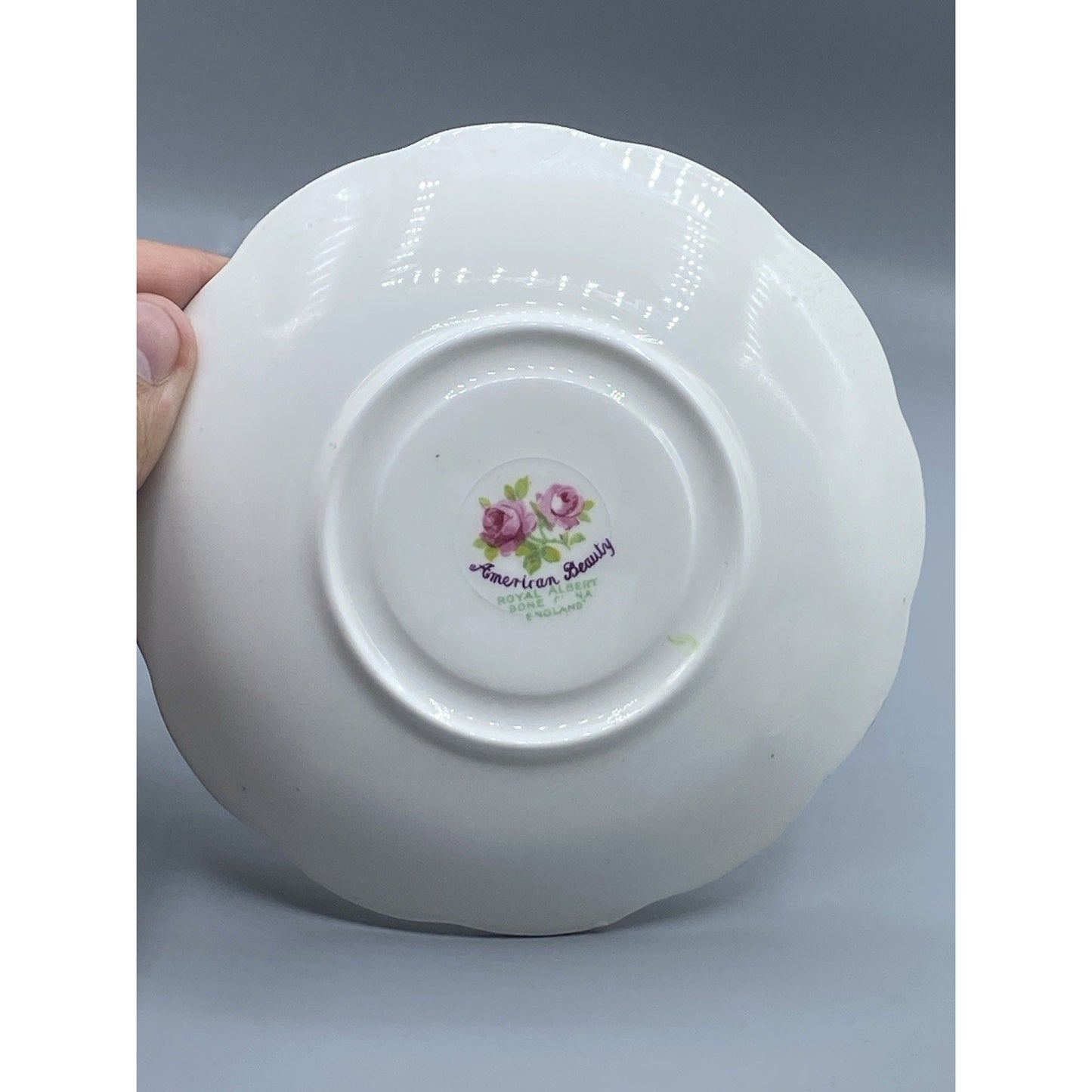 Royal Albert American Beauty Teacup and Saucer Pair