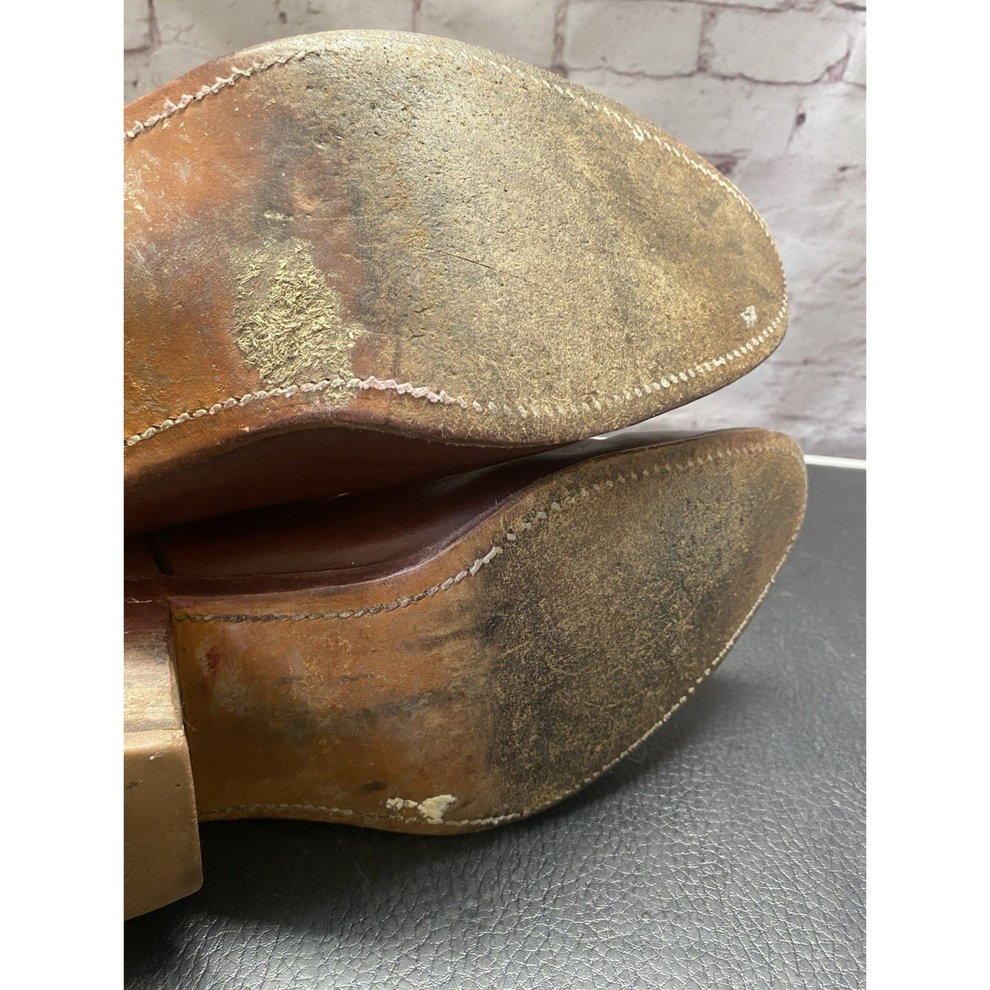 Vintage Frye Cowboy Boots Very Good Condition #2350 Made In USA 9.5D