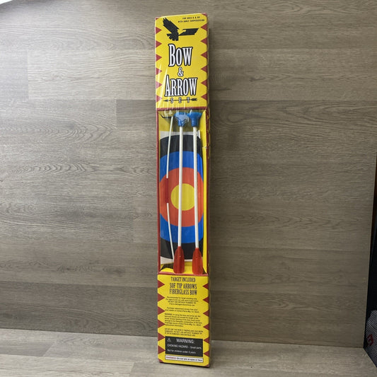 27 inch Bow and Arrow Boxed Set with Target Kids Toy Practice Replicas by Parris