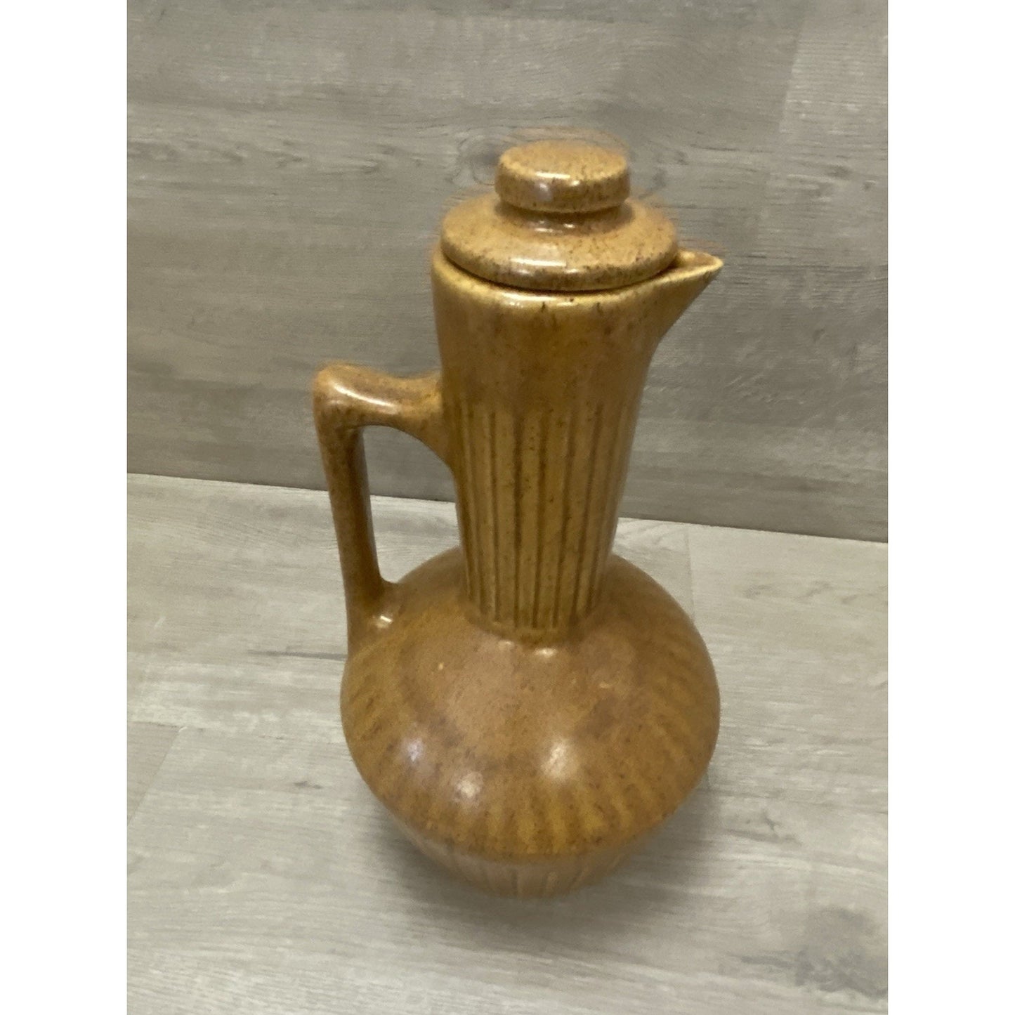 Western-Monmouth Coffee Carafe + Lid 11.25" Tall MCM Mid-Century Modern 1950's