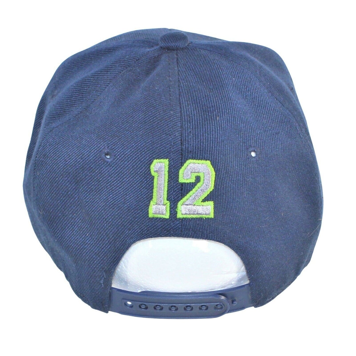 Seattle Seahawks 12th Man Snapback Hat Headlines Vintage