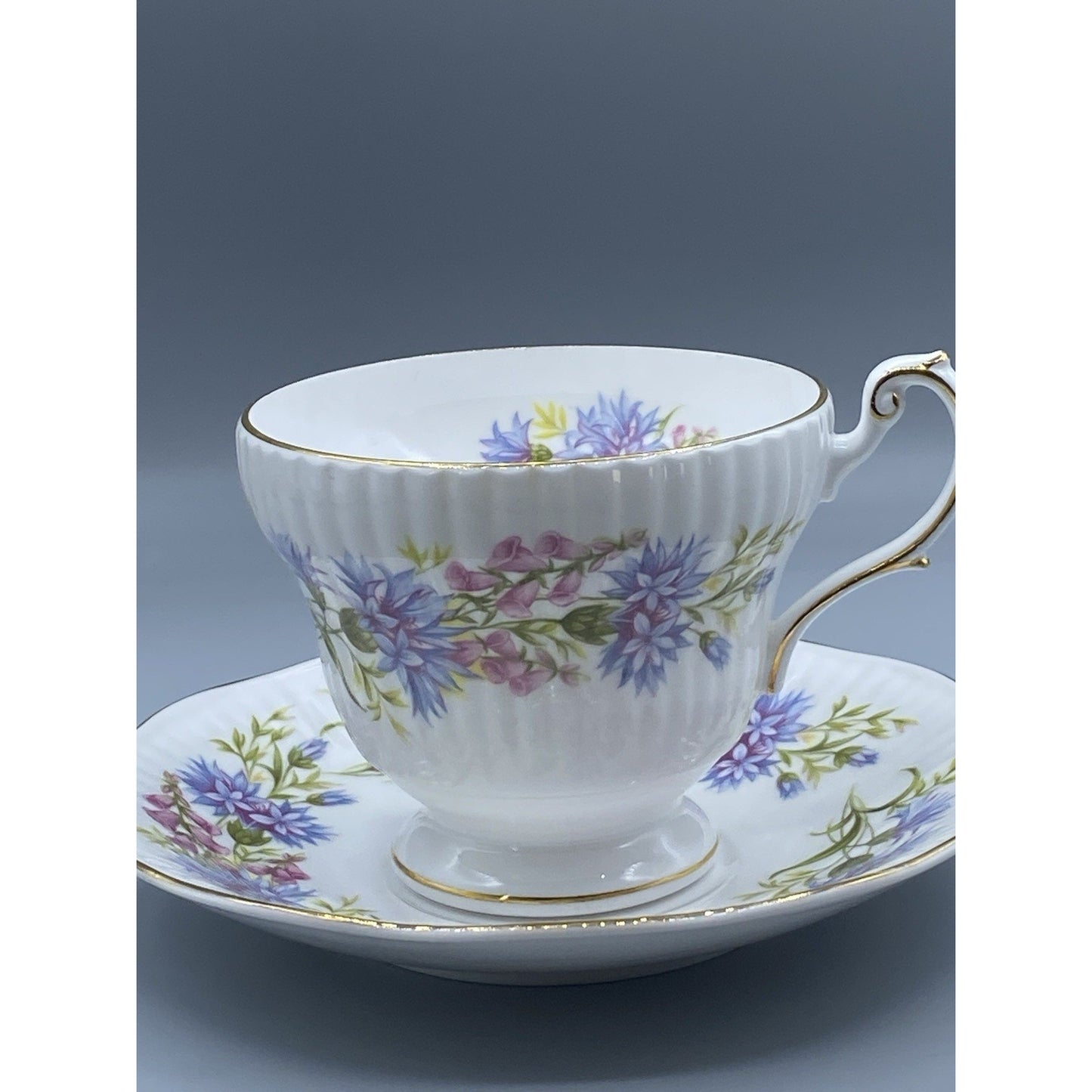 Rosinas Queens Wild Flowers Teacup & Saucer Set