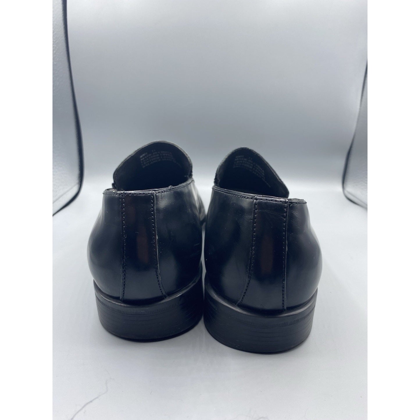 WILKE RODRIGUEZ Black Solid Leather Lace Up Men Oxford Dress Shoes SZ 11