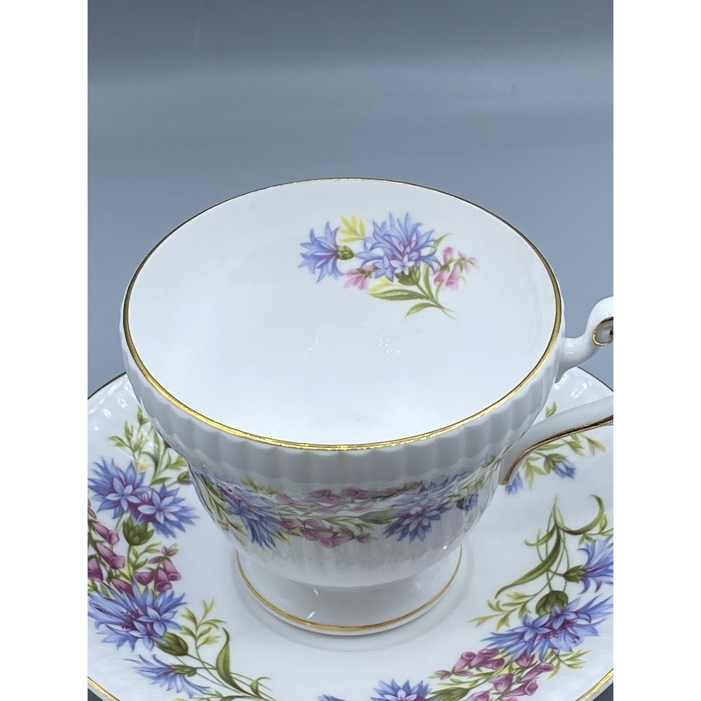 Rosinas Queens Wild Flowers Teacup & Saucer Set