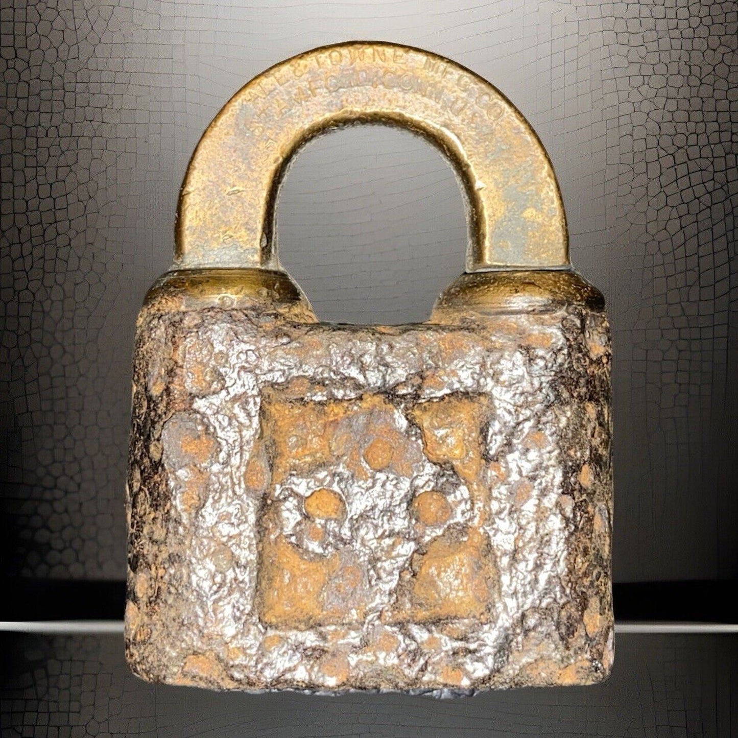 Yale Towne Mfg Co Patent 1890 Lock Heavy For Repair Project