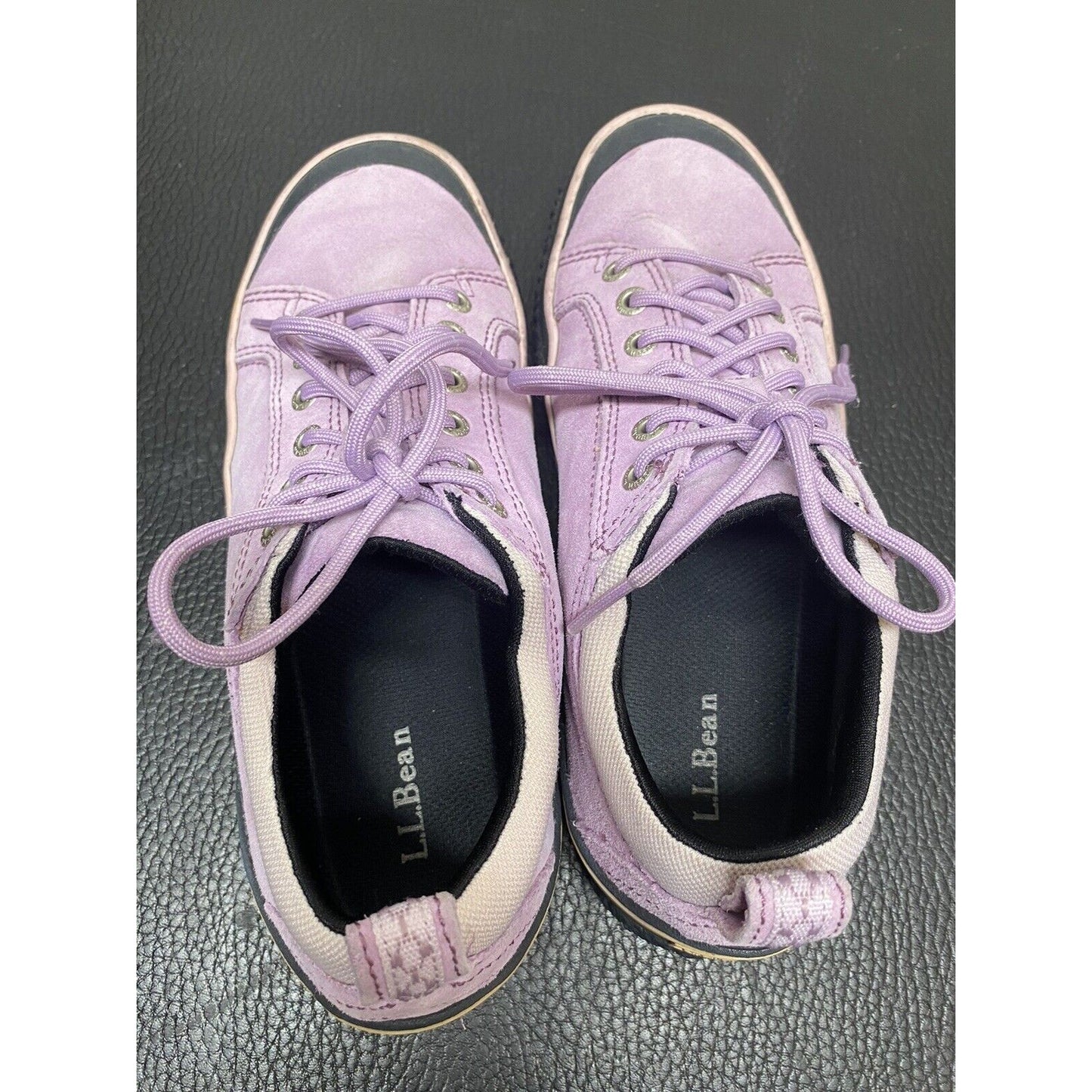 L.L. Bean Lavender Suede Hiking Walking Outdoor Waterproof Boots Women's Sz 5