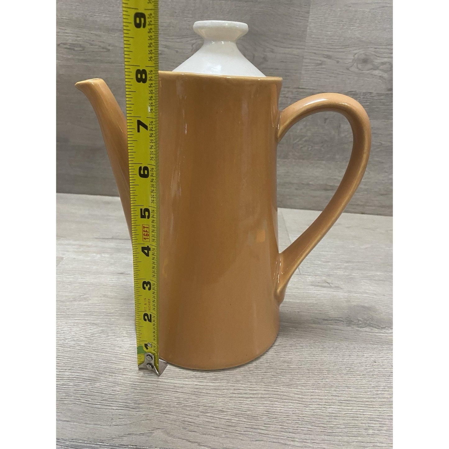 Vintage USA Pottery Cameron Clay Product Coffee Pot MCM