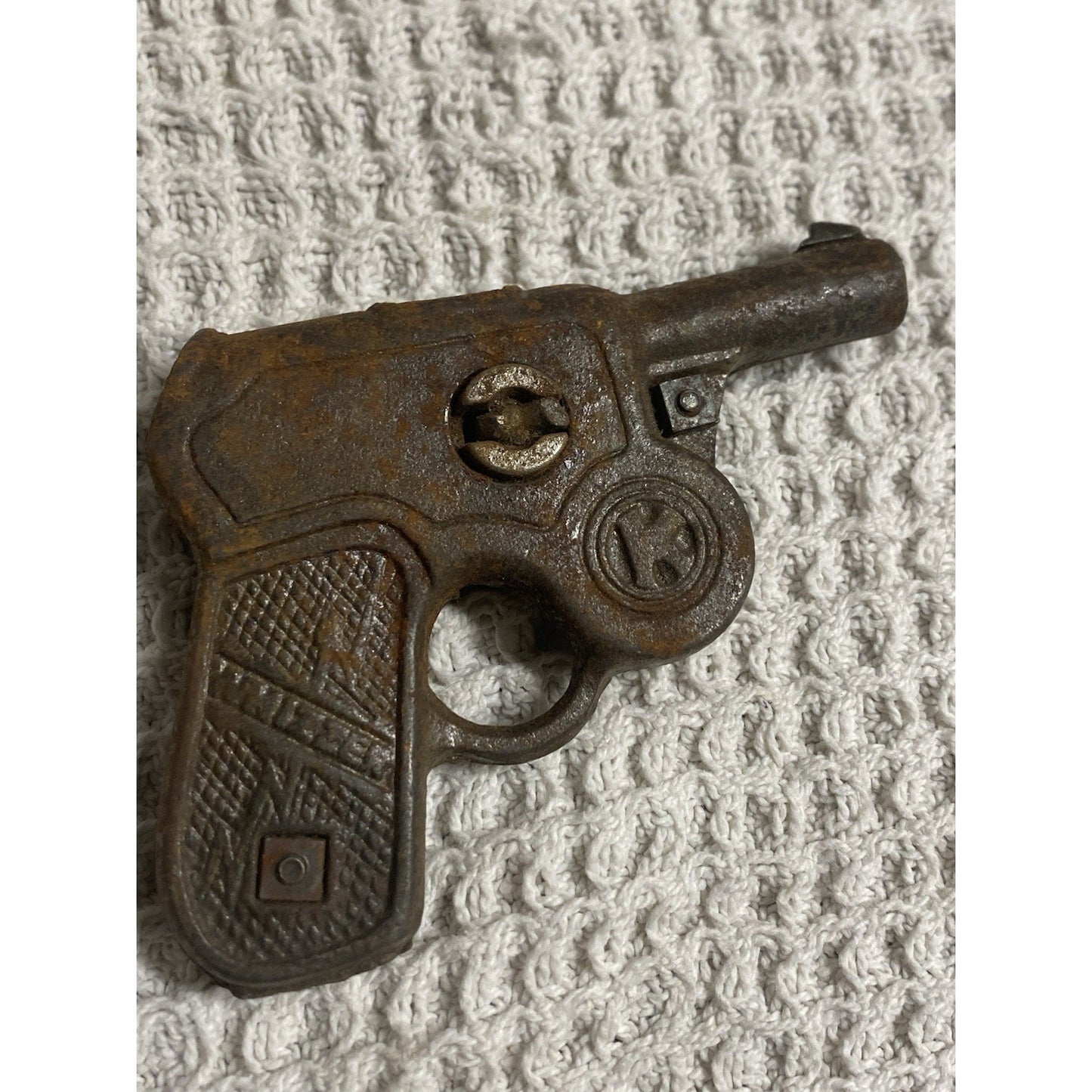 RARE KENTON WHIZZER CRANK TYPE CAP GUN GATLING TYPE TOY GUN PARTS/REPAIR