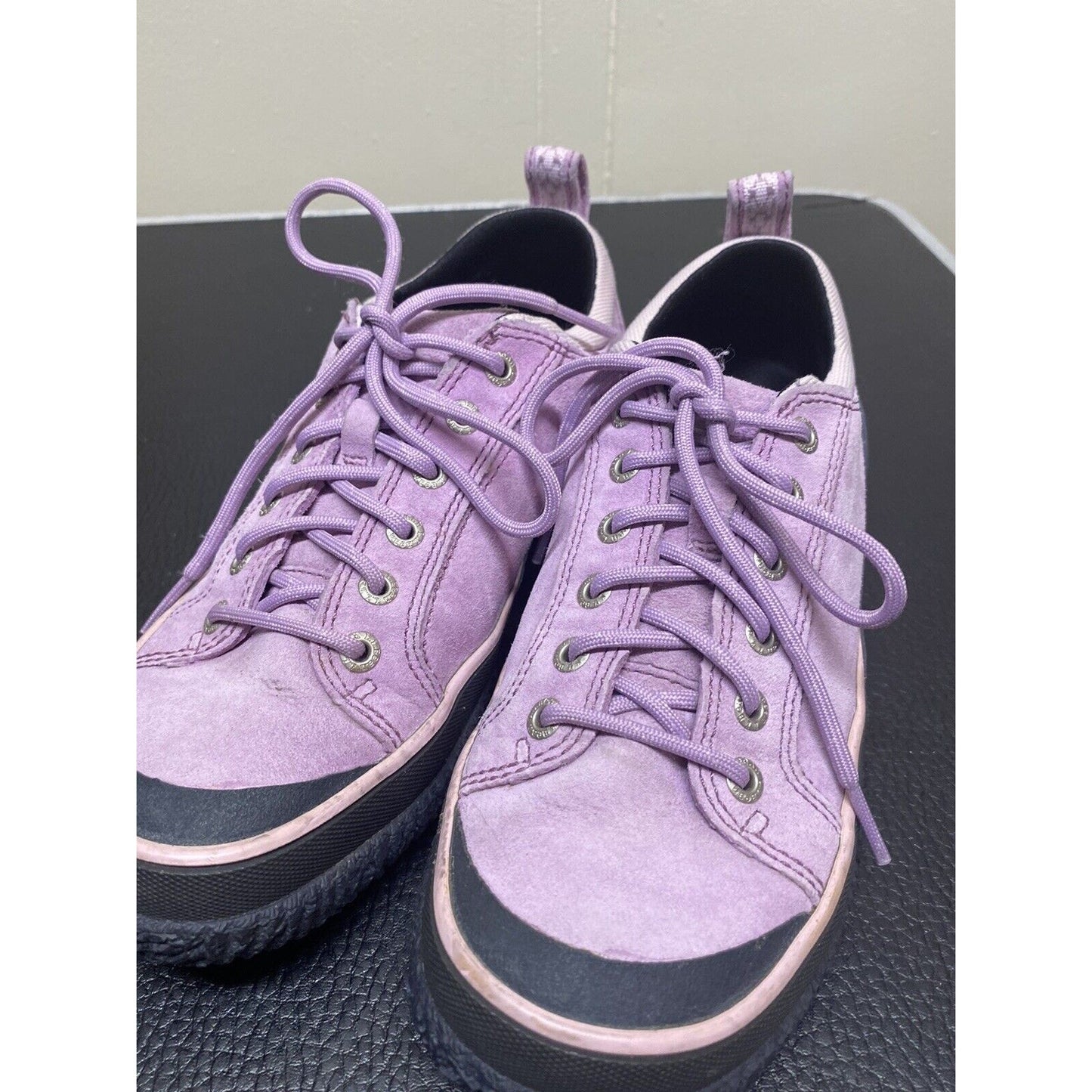 L.L. Bean Lavender Suede Hiking Walking Outdoor Waterproof Boots Women's Sz 5