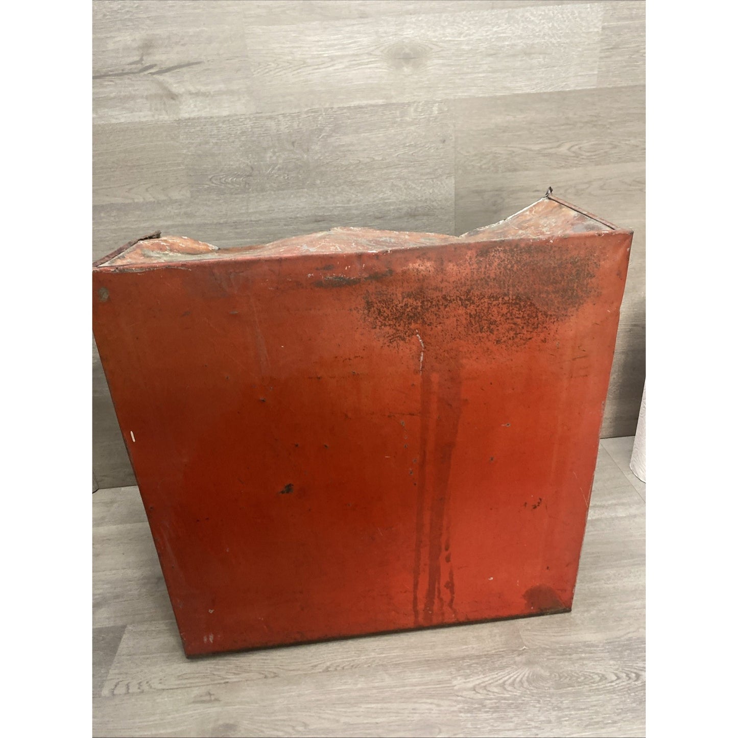 ANTIQUE GENERAL STORE COFFEE BIN TIN DISPLAY Benham & Griffith Co Spokane WA