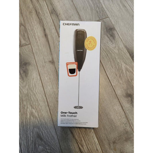 Chefman Handheld Electric Milk Frother Create Foam for Coffee Cappuccinos & L...