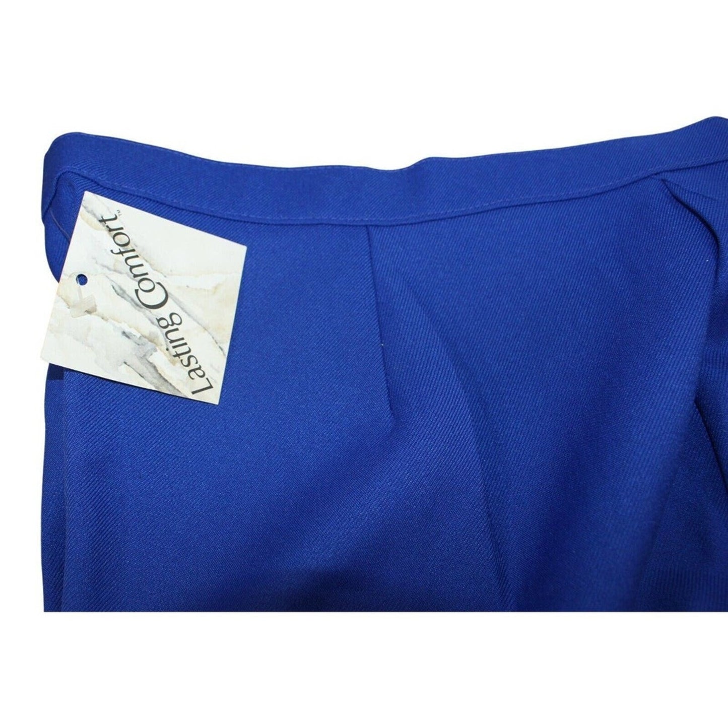 Women's Lasting Comfort Visa by Milliken Blue Dress Pants Plus Size 3X J2 NWT