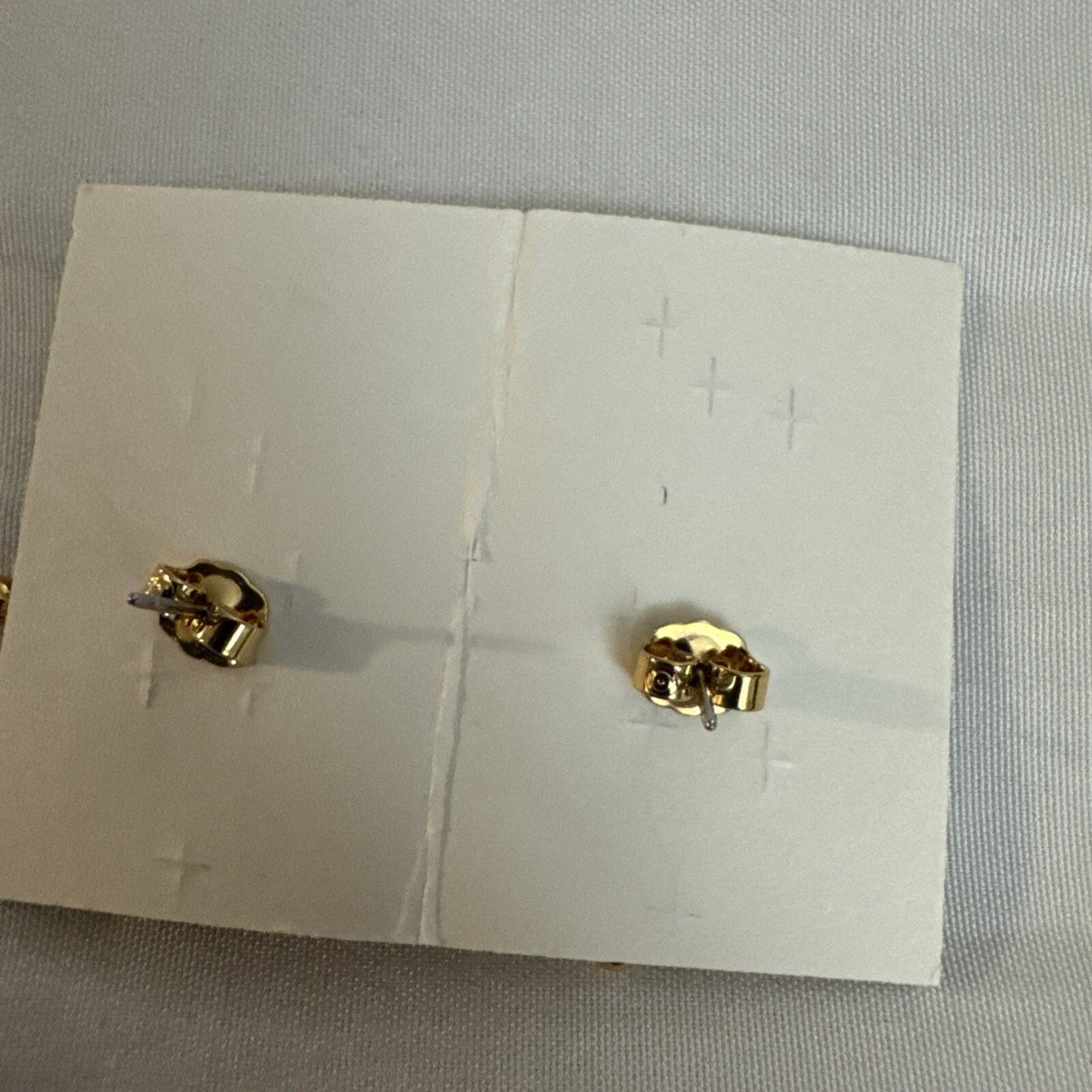 Signed Avon Sail Boat Ship's Wheel Earrings