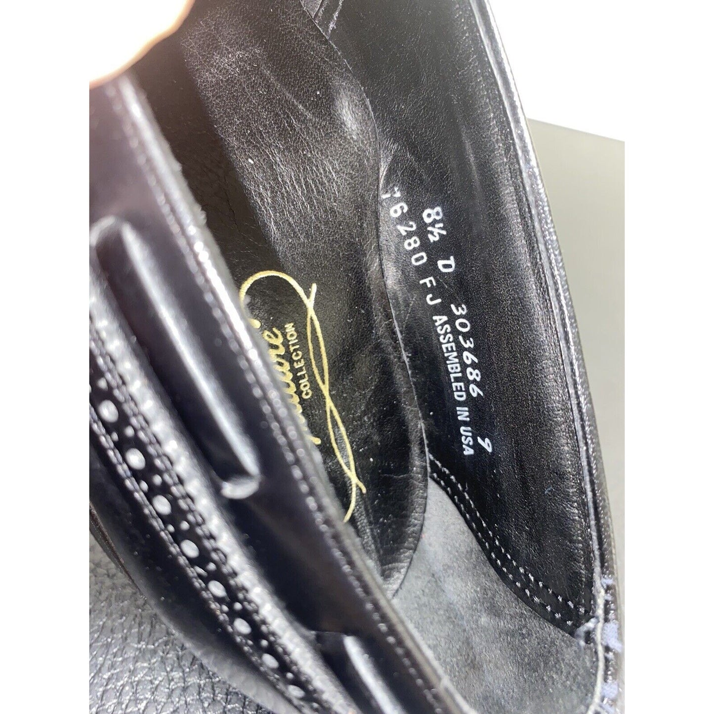 Florsheim Shoe Signature Collection Men’s Black Sz 8.5D Dress Shoes