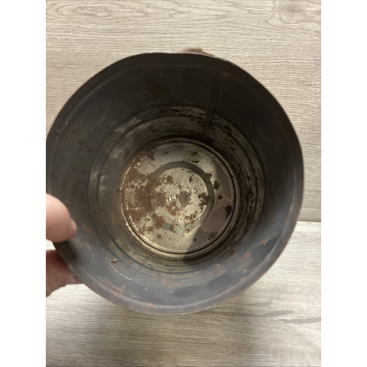 Vintage 2 LB MJB Regular Grind Coffee Tin Can Display Prop Movie