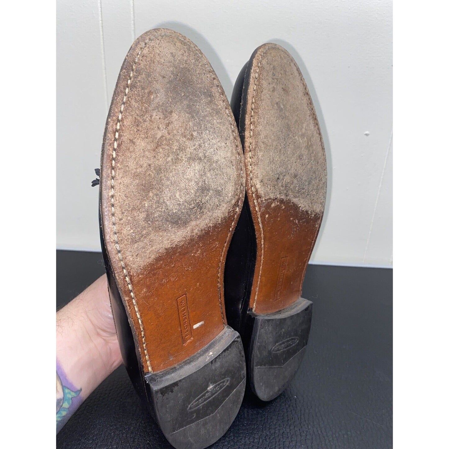 Florsheim Shoe Signature Collection Men’s Black Sz 8.5D Dress Shoes