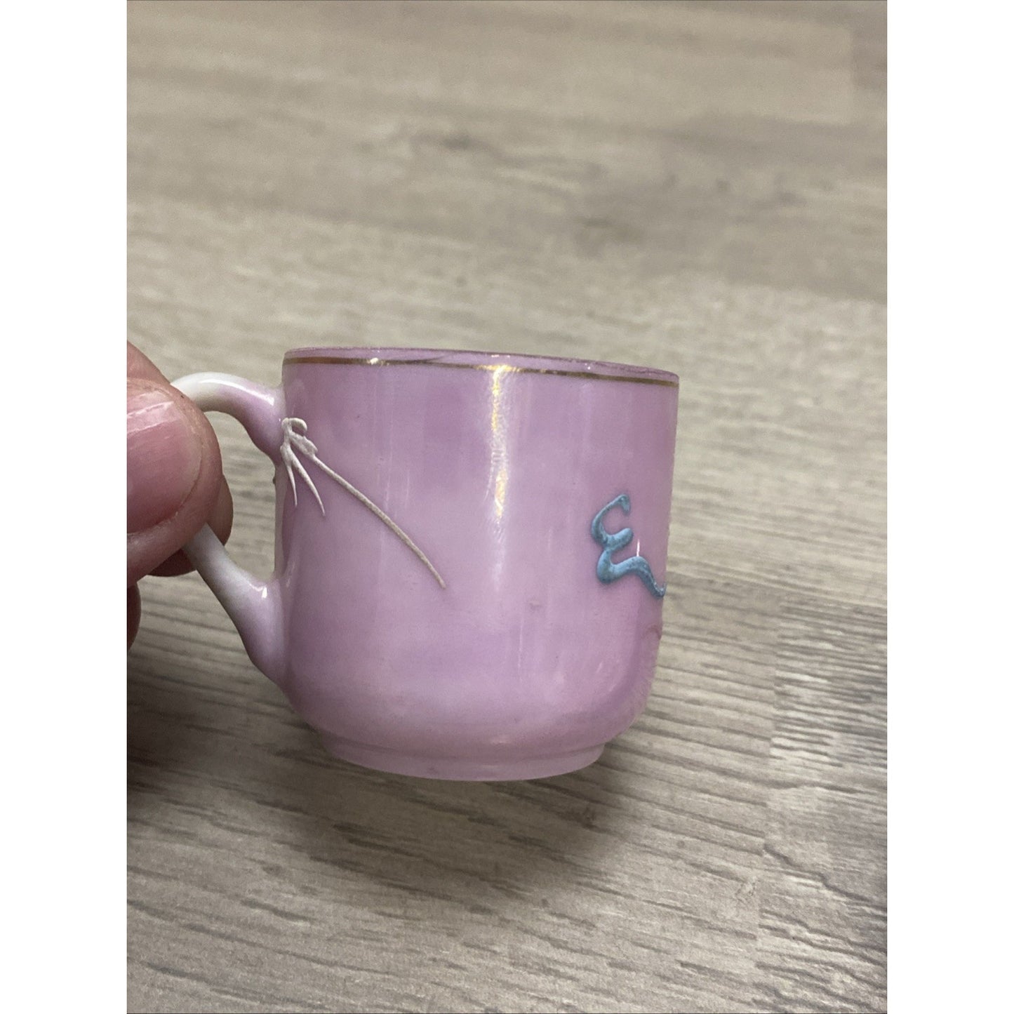 Vintage Dragon Ware Moriage Teacup Tea Cup & Saucer Souvenir WASHINGTON DC