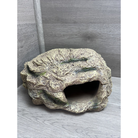 Reptile Tank Hideouts Cave Habitat Decor Aquarium Terrarium Faux Rock