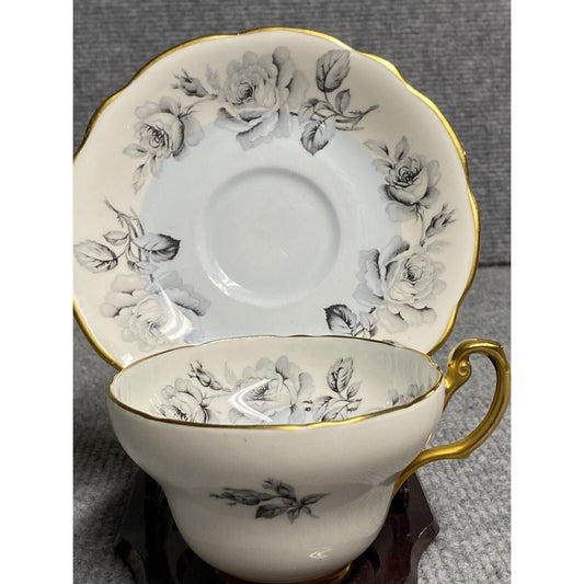 Scarce Foley Bone China Marked 1850 3903 Teacup & Saucer Set