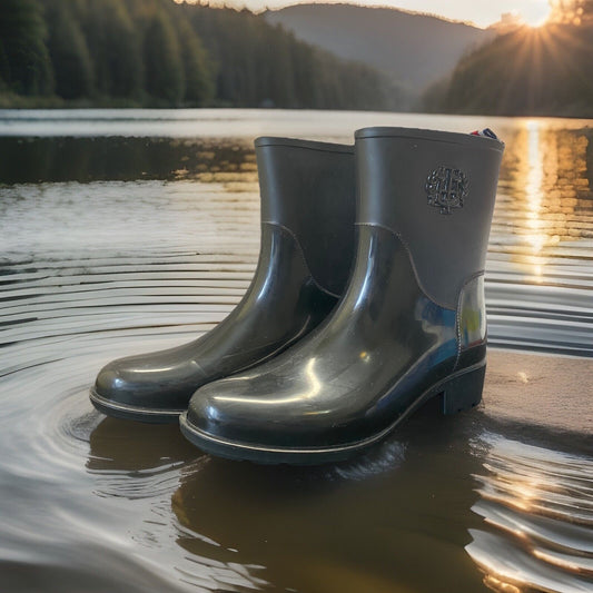 Tommy Hilfiger Women's Kraig Rain Boots Women's Shoes Size 9M