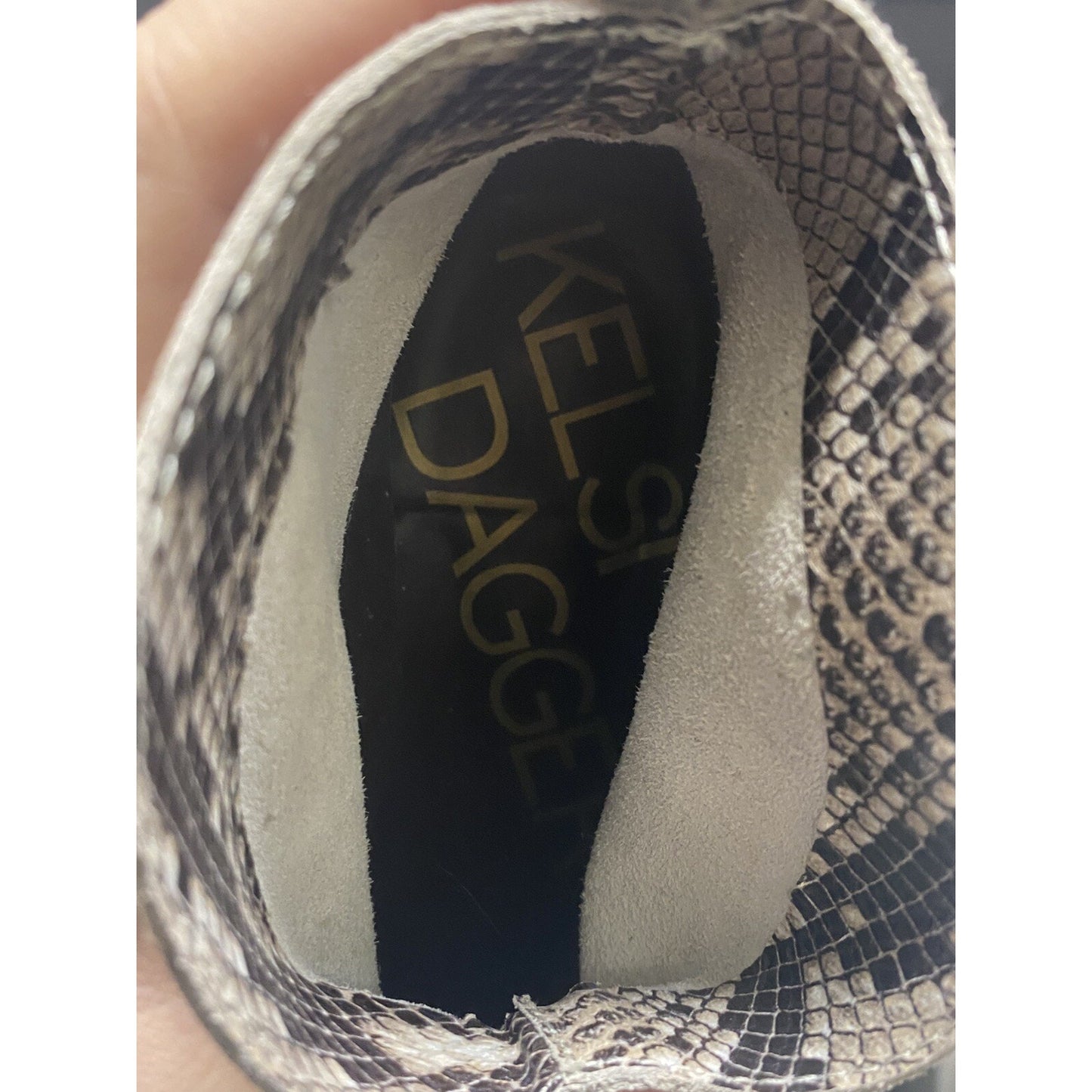 Kelsi Dagger Fantasy Snake Danice 8M Womens Boots