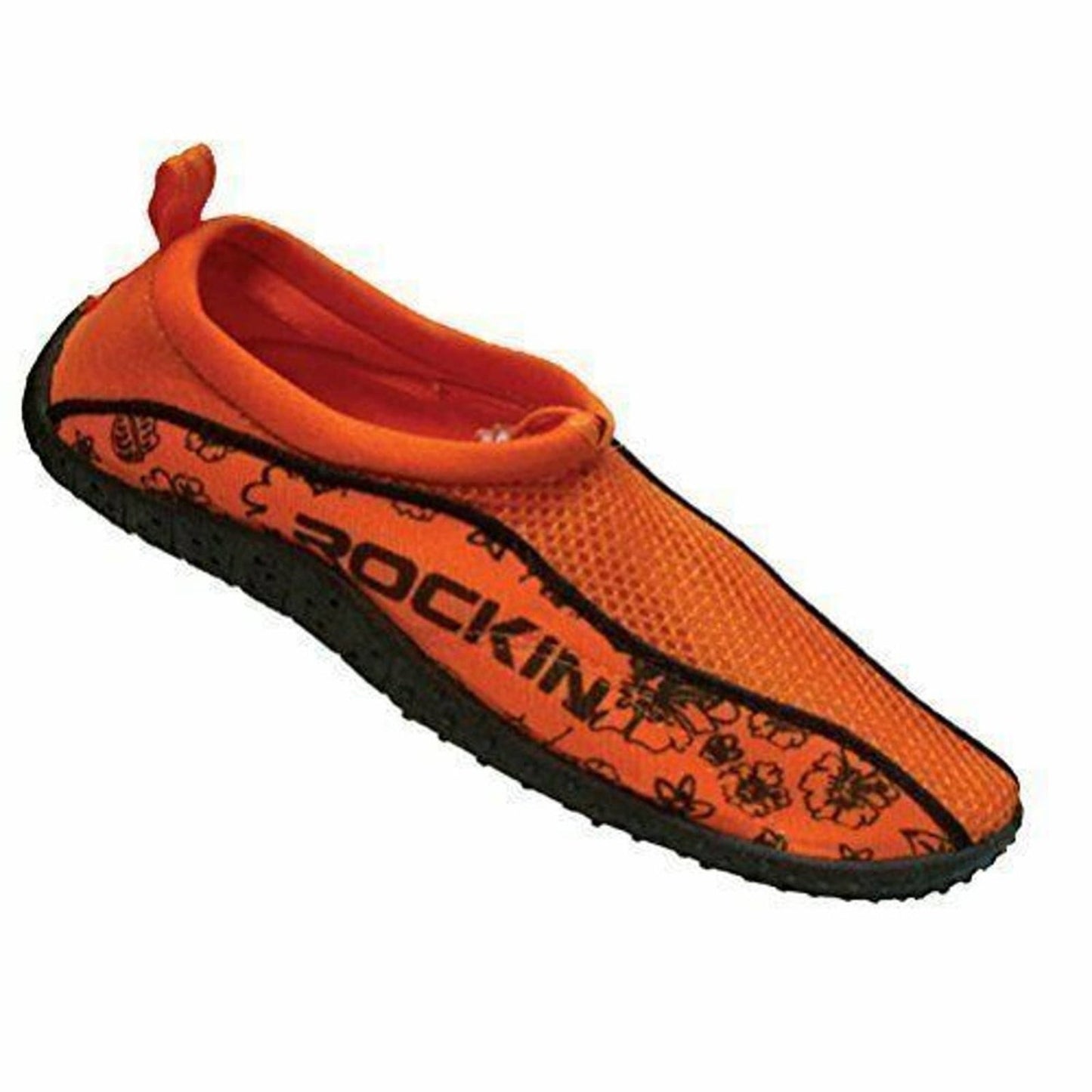 Women's Water Shoes Aqua Socks Orange Size 6 B(M) US Rockin Footwear New