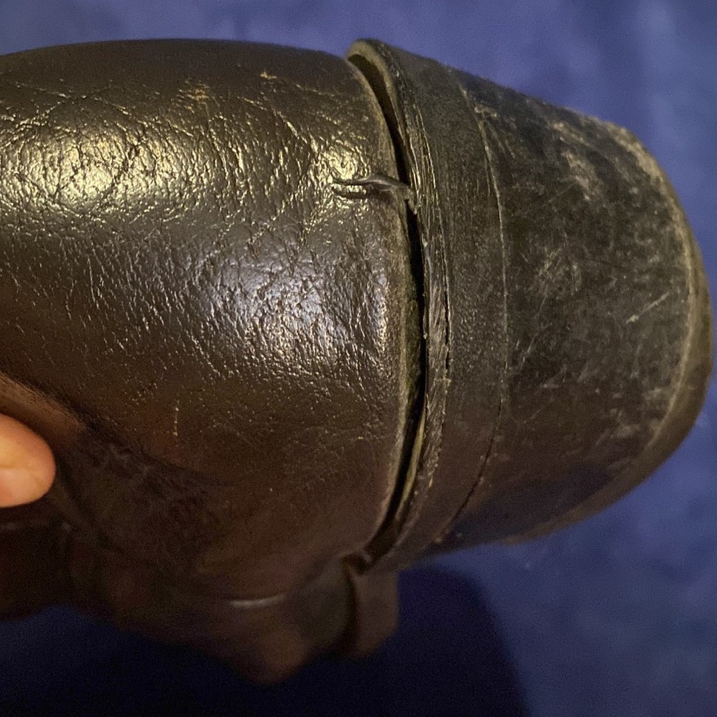Vintage Vulcan Dark Brown Leather Cowboy Boots